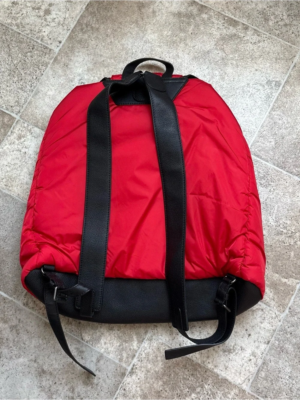 Brand new BALENCIAGA Red Men's Nylon Backpack - Casual Daypack